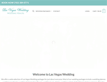 Tablet Screenshot of lasvegaswedding.com
